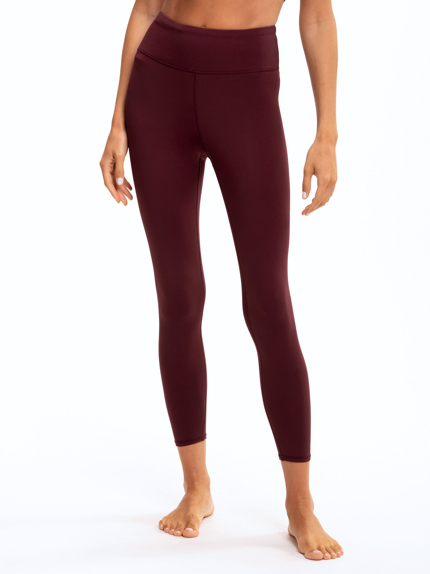 Layna 7/8 Legging - Maroon  Discover and Shop Fair Trade and