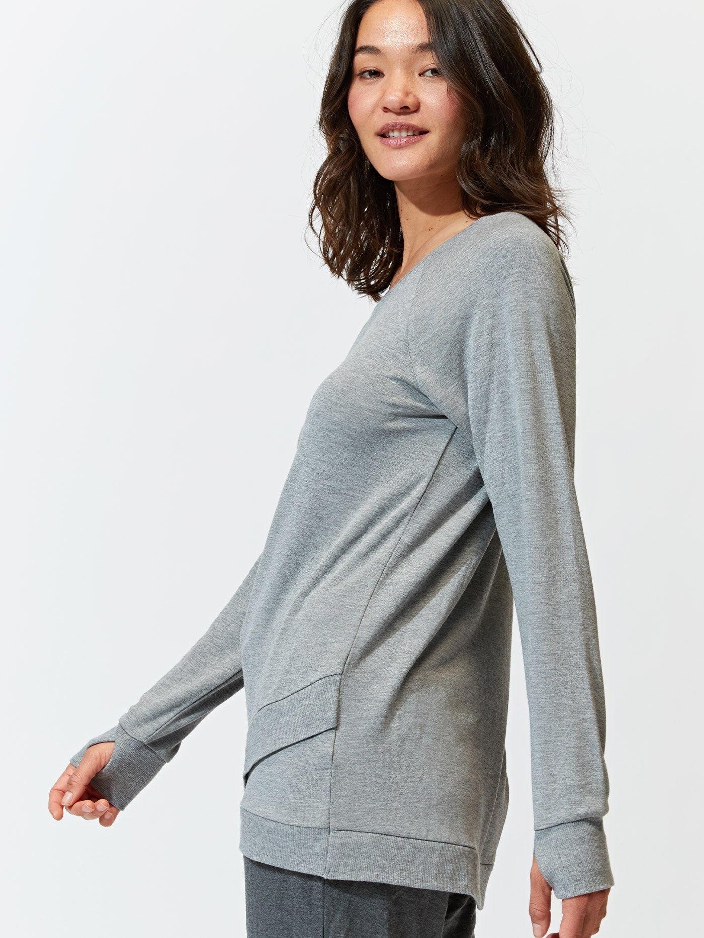 Leanna Feather Fleece Tunic curated on LTK