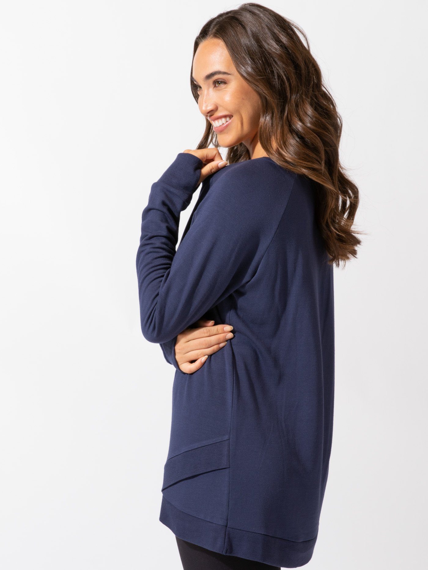 Soft Fleece Tunic in Bronze