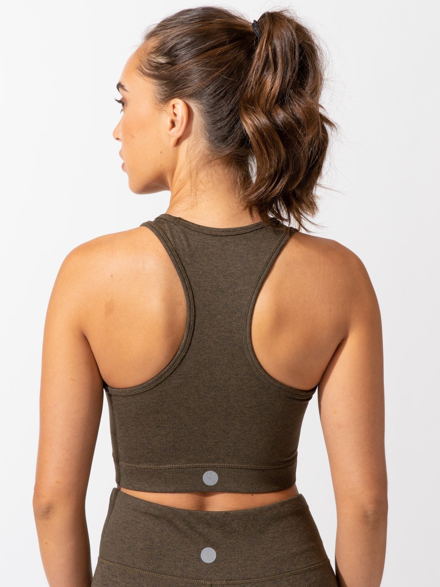 Lunette Sports Bra in Heather Amaranth – Threads 4 Thought