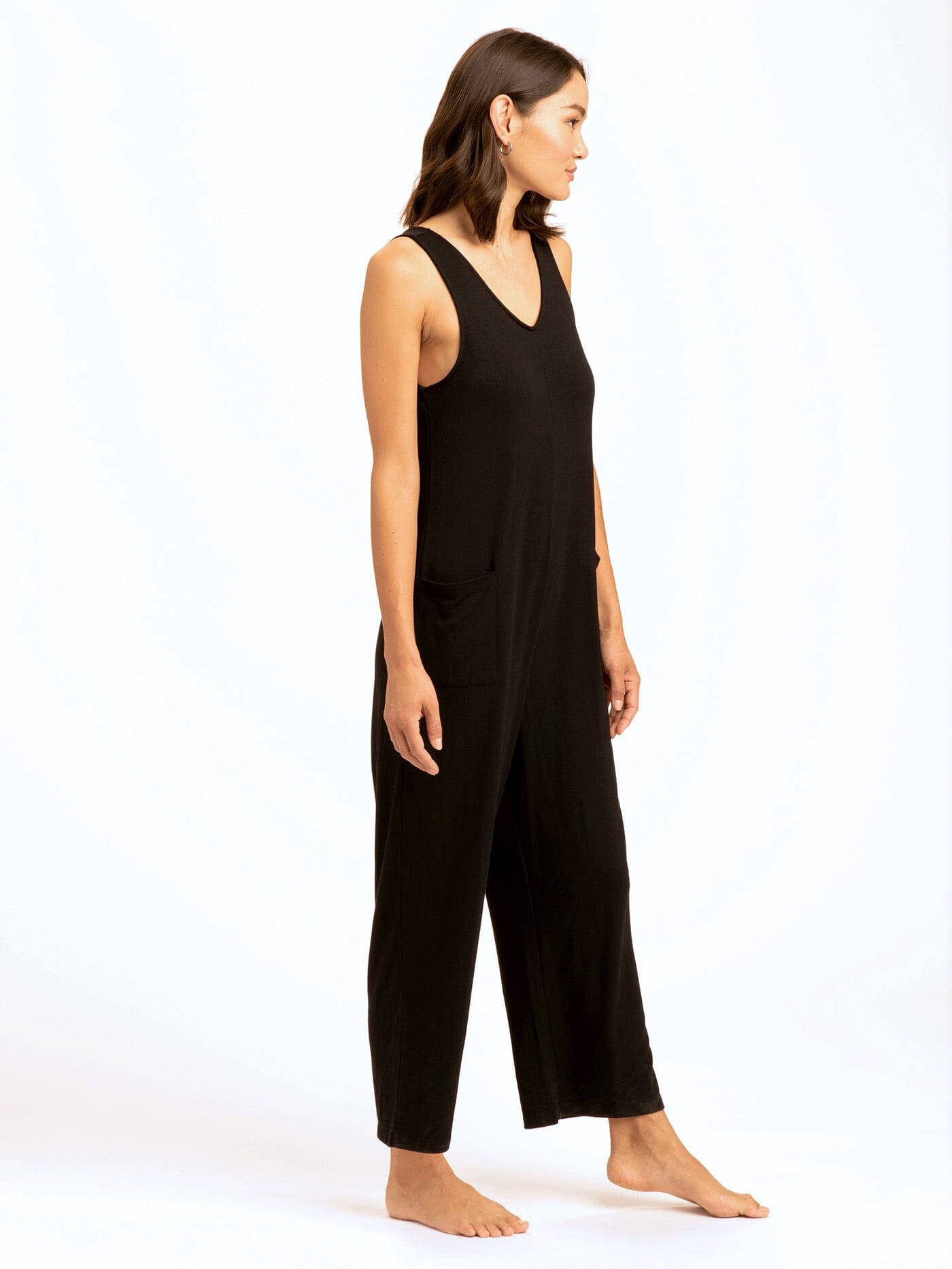 Rainey Patch Pocket Jumpsuit Womens Rompers Threads 4 Thought 