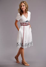 Stetson Ladies Collection- Summer I Stetson Womens Short Sleeve Dress 3807 Rayon Herringbone Ss Dress