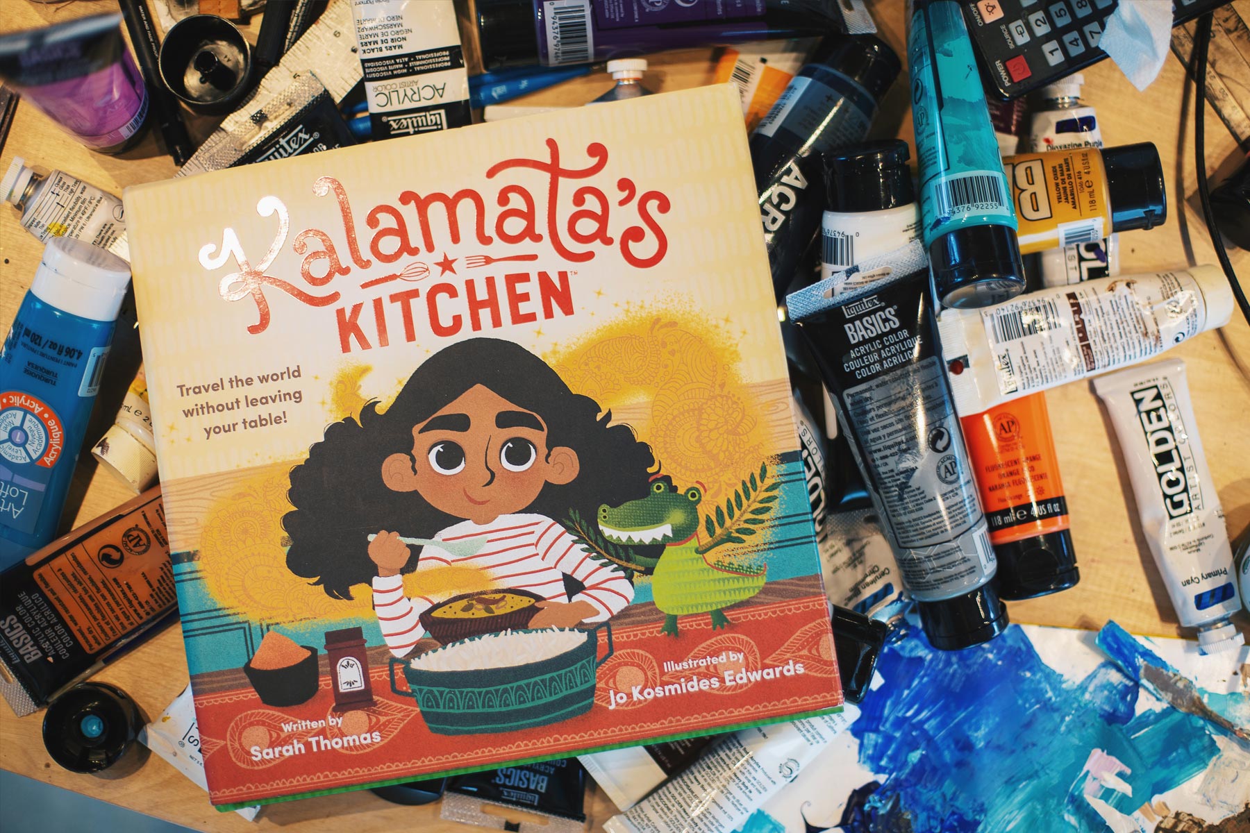 Creating the world of Kalamata's Kitchen