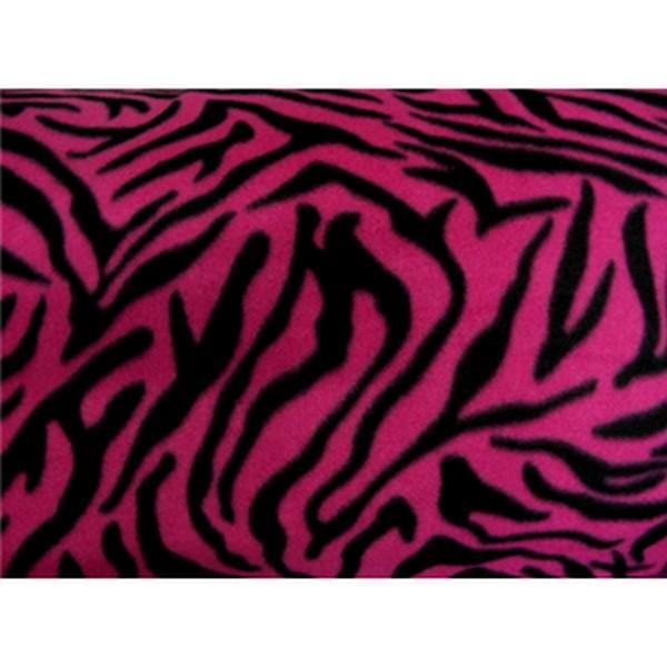 Overwegen hoffelijkheid boot Zebra Fuchsia Fleece 122 | SY Fabrics