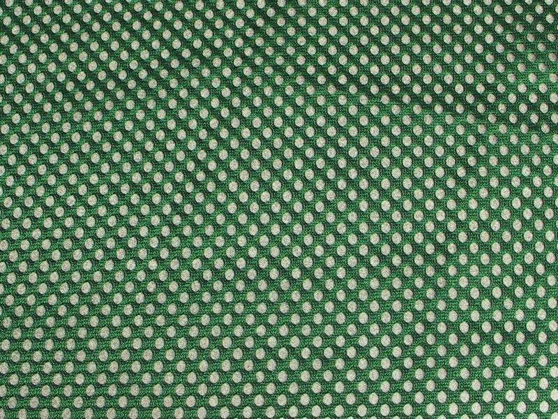 XL Football Jersey Mesh Dark Green | SY Fabrics