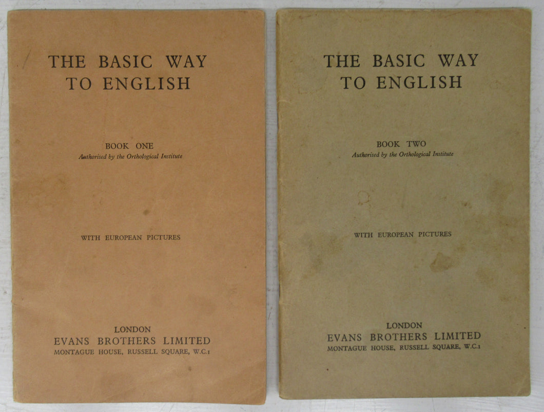 The Basic Way to English. Books One & Two