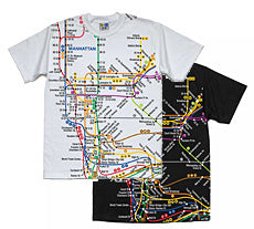 nyc subway map t shirt