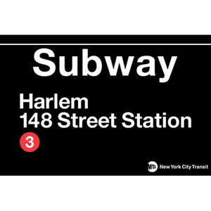 Harlem Subway Magnet