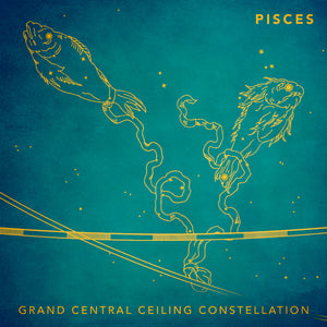 Grand Central Ceiling Pisces Magnet