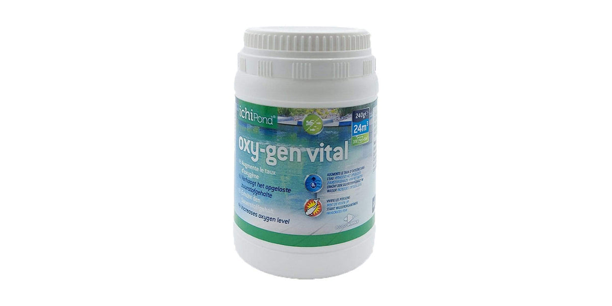Oxy-Gen Vital, het product dat het zuurstofgehalte in het zwembad snel verhoogt