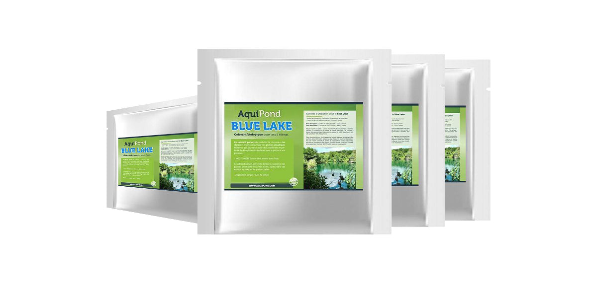 Aquipond Blue Lake products to limit the proliferation of invasive plants