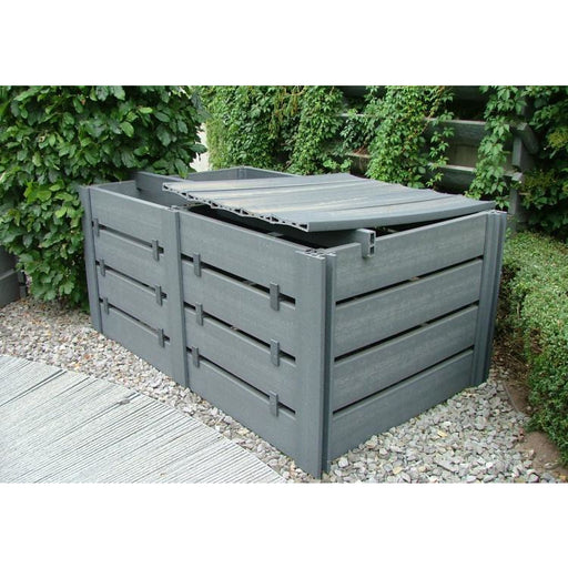 Bac à compost durable - 120CM x 100CM x 100CM - 1300L - ECOO —