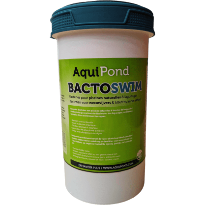FOUDEBASSIN.COM Aquipond BactoSwim - 1Kg - Permet de réduire la vase en piscine naturel
