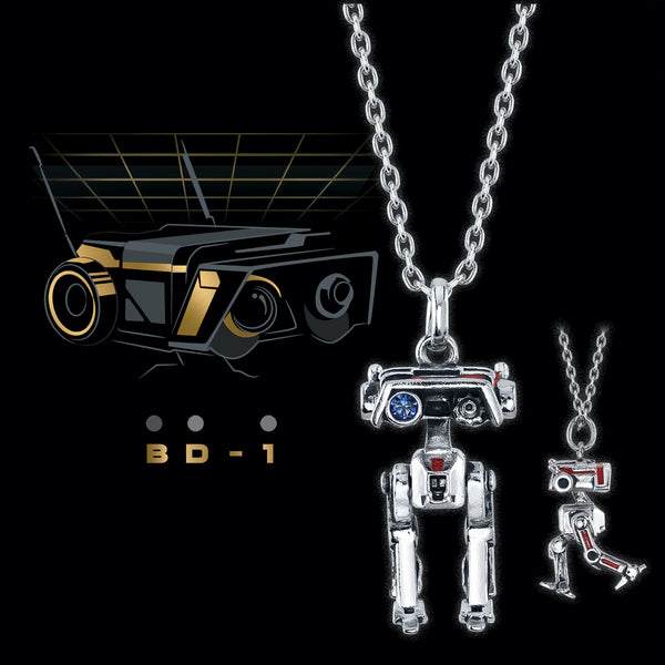 Star Wars | RockLove Cal Kestis & BD-1 Necklaces – RockLove Jewelry