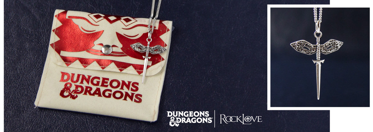 RockLove officially licensed Dungeons and Dragons jewelry Rogue Dagger