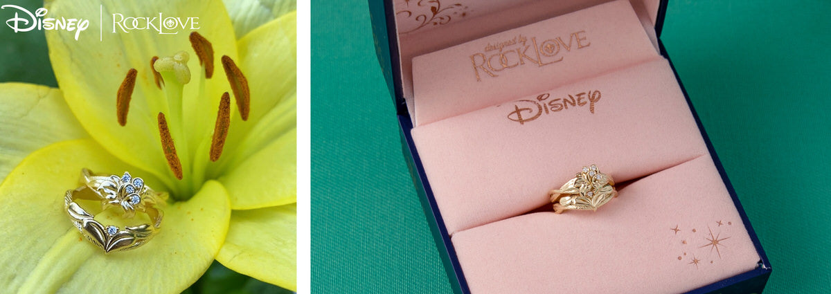 Disney X RockLove Princess Floral Rings Collection – RockLove Jewelry