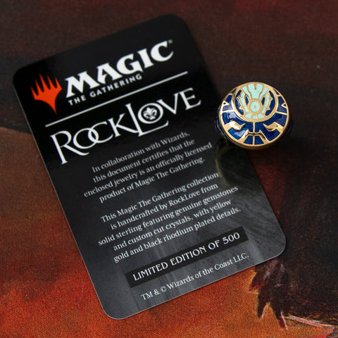 Magic the Gathering X RockLove Arcane Signet Ring with Authenticity Card Limited Edition of 500