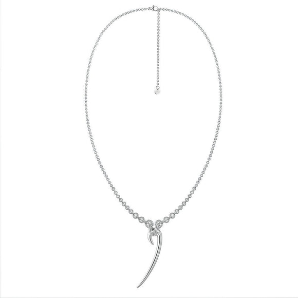  Shaun Leane Hook Sterling Silver Drop Necklace 