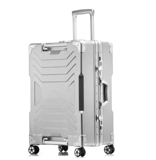 aluminium frame suitcase