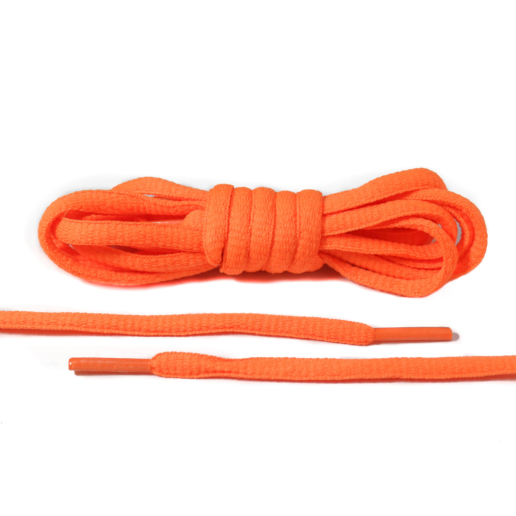 Neon Orange Oval Laces – Hyperlaces