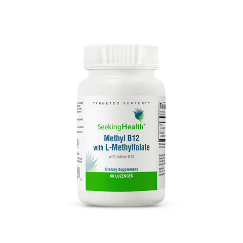 Seeking Health | Methyl B12 with L-Methylfolate | Methylation | Lozenges