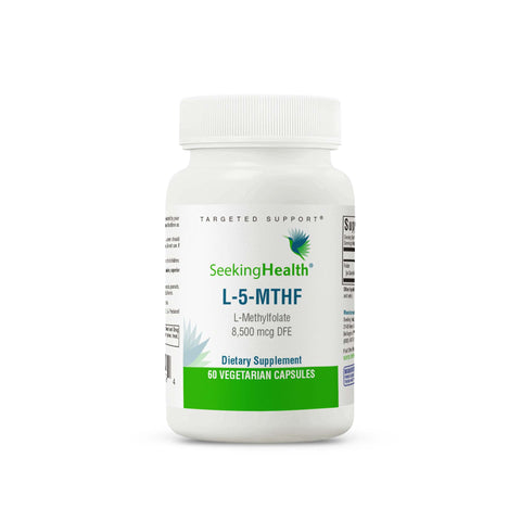 L-5-MTHF - 8,500 mcg DFE (5,000 mcg/5 mg) - 60 Capsules