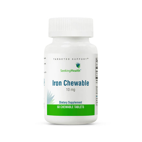 Seeking Health | Iron Chewable | Vitamins | Supplements