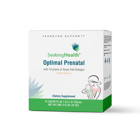 Seeking Health | Optimal Prenatal with Collagen | Prenatal | Powder