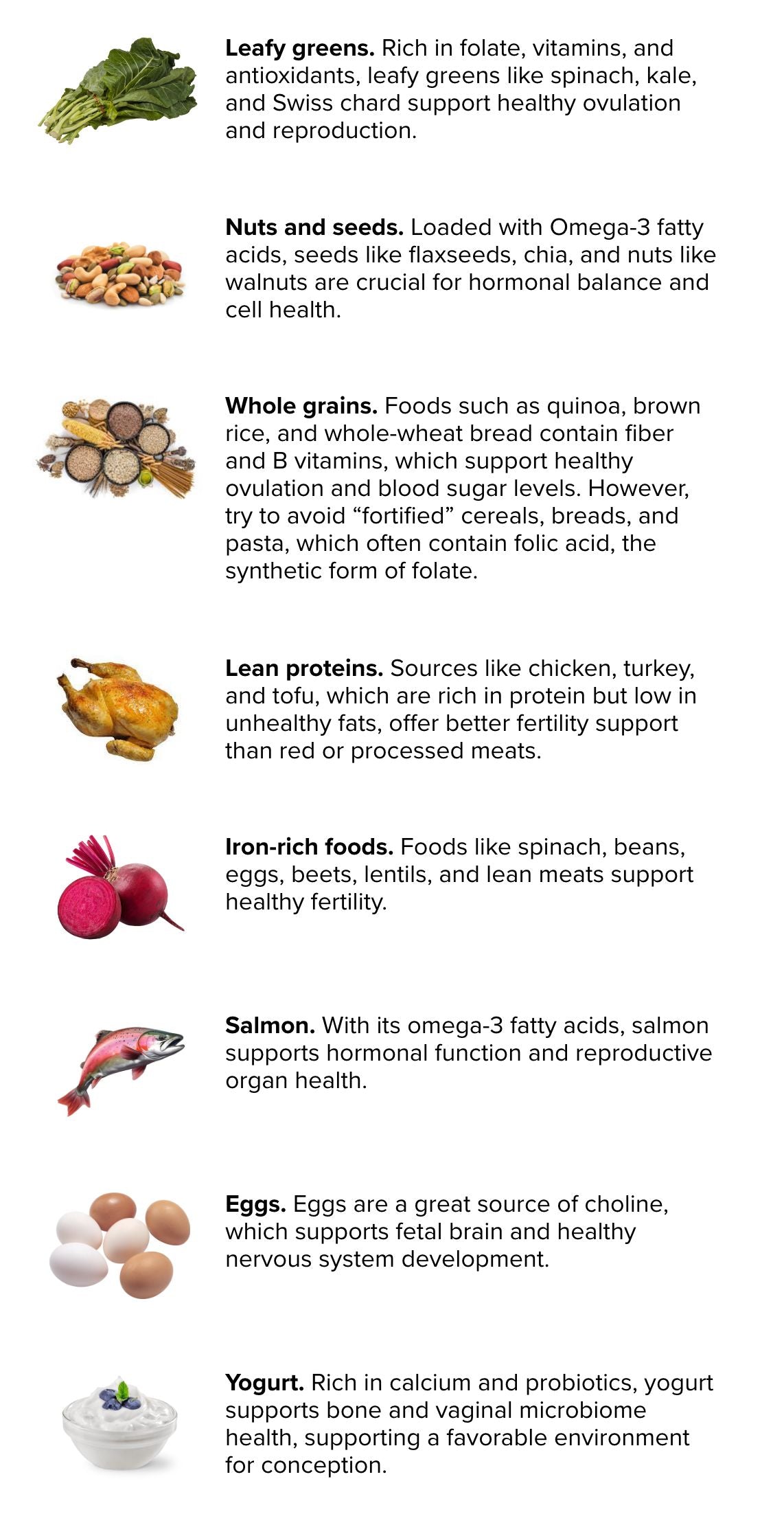 Nutrition infographic