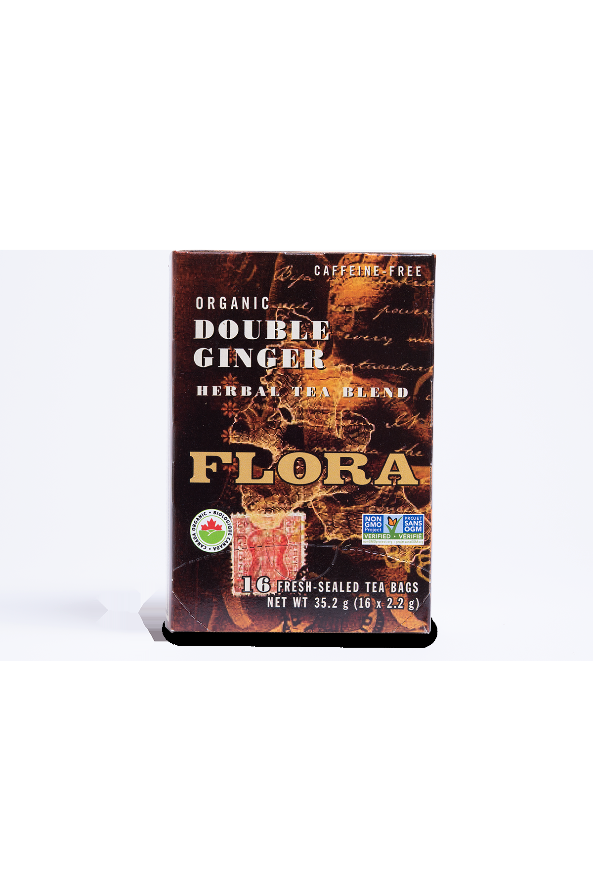 Flora Double Ginger Tea, 16 Bags
