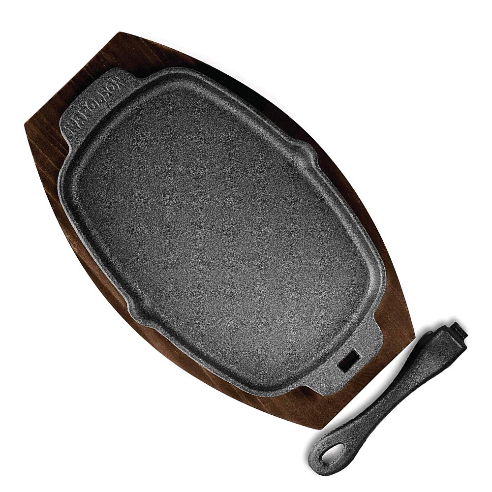 Napoleon 56041 2-Sided Porcelain Enameled Cast Iron Griddle