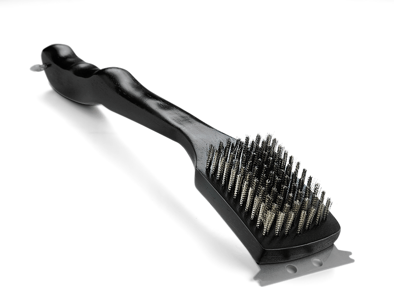 Napoleon Triple-Row Grill Brush With Brass Bristles - 62062