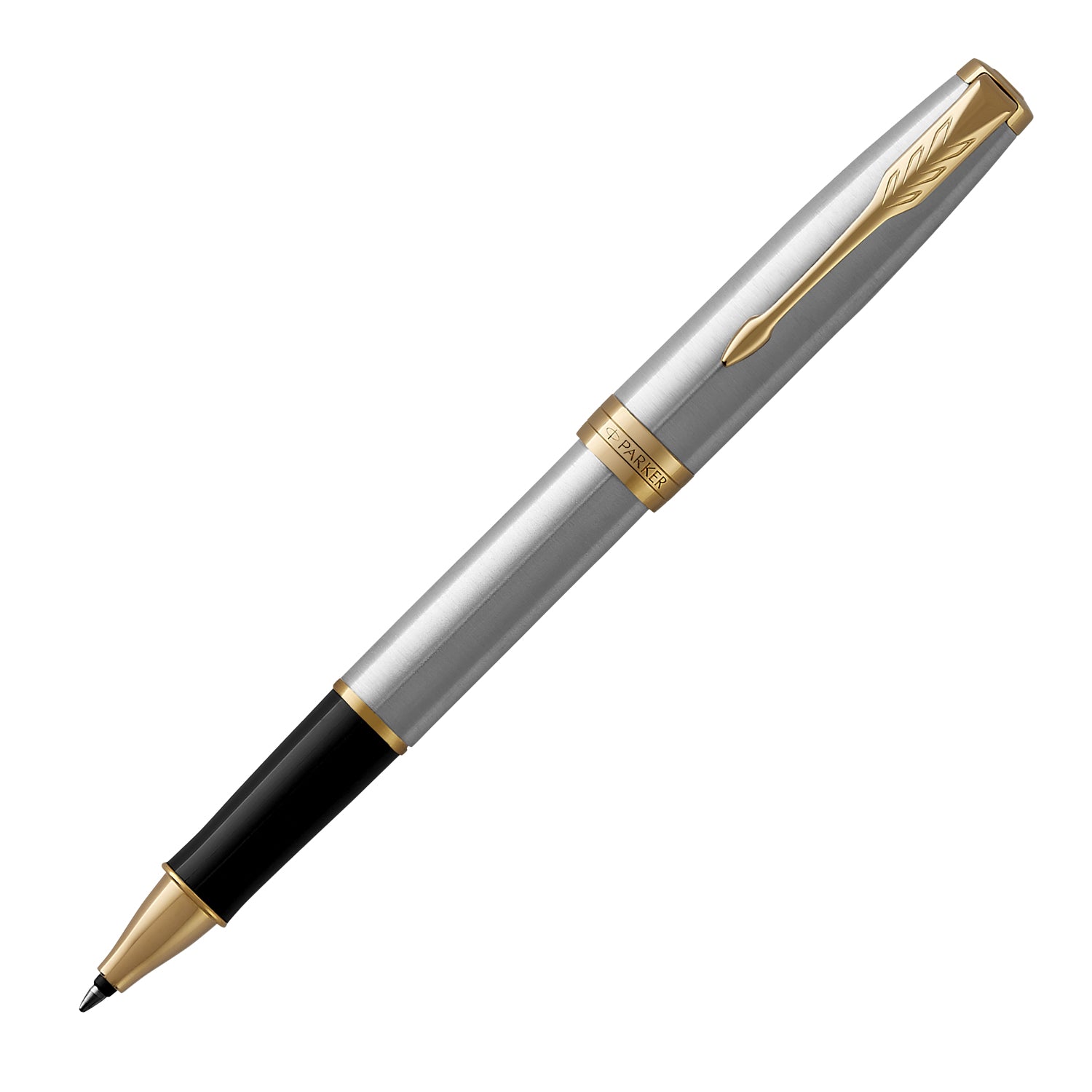 Parker Sonnet Rollerball Pen - Black Lacquer Gold Trim