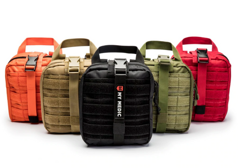 My Medic assorted medical pack kits in different colors