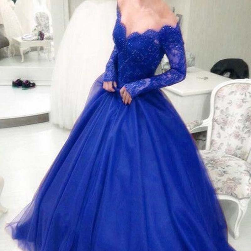 lace top ball gown