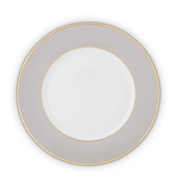 Serving Plate Gold Rim