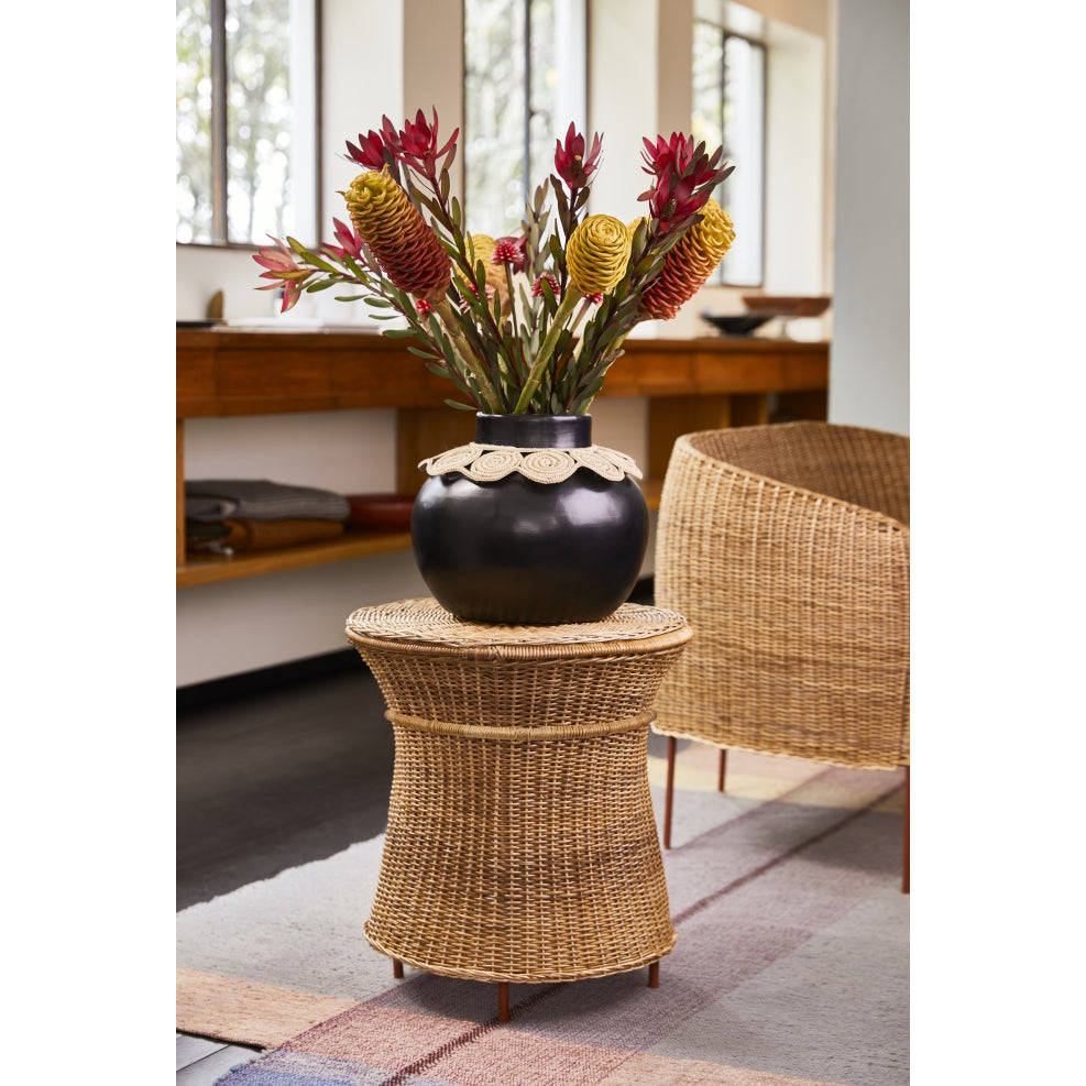 Caribe Natural High Side Table