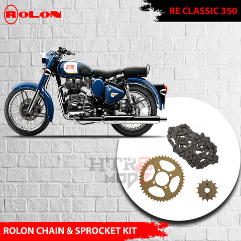 royal enfield classic 350 chain set price
