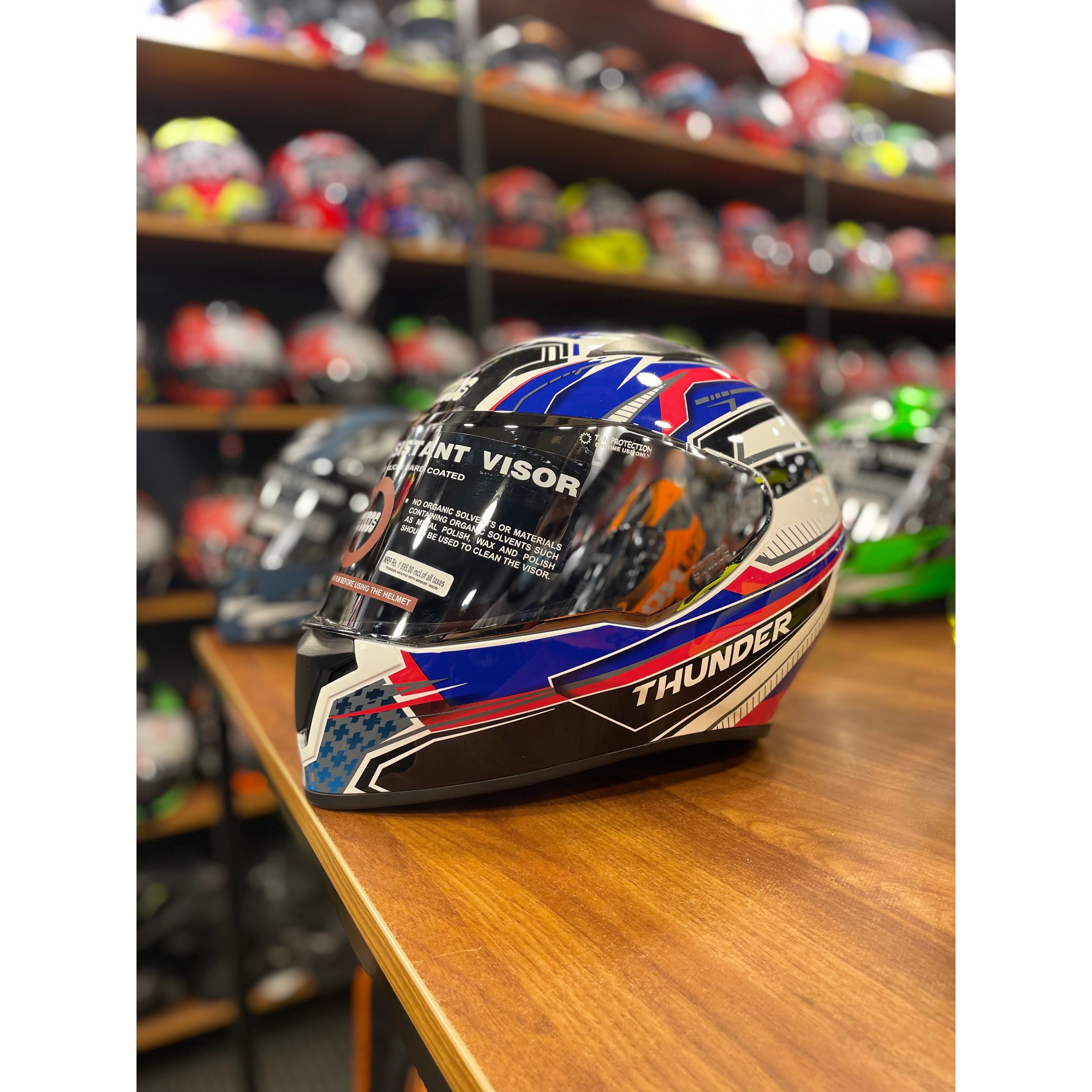 studds thunder helmet graphics