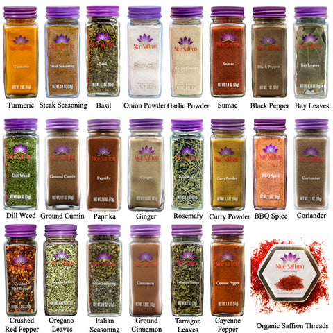 22 spices with 1 saffron Gift Box