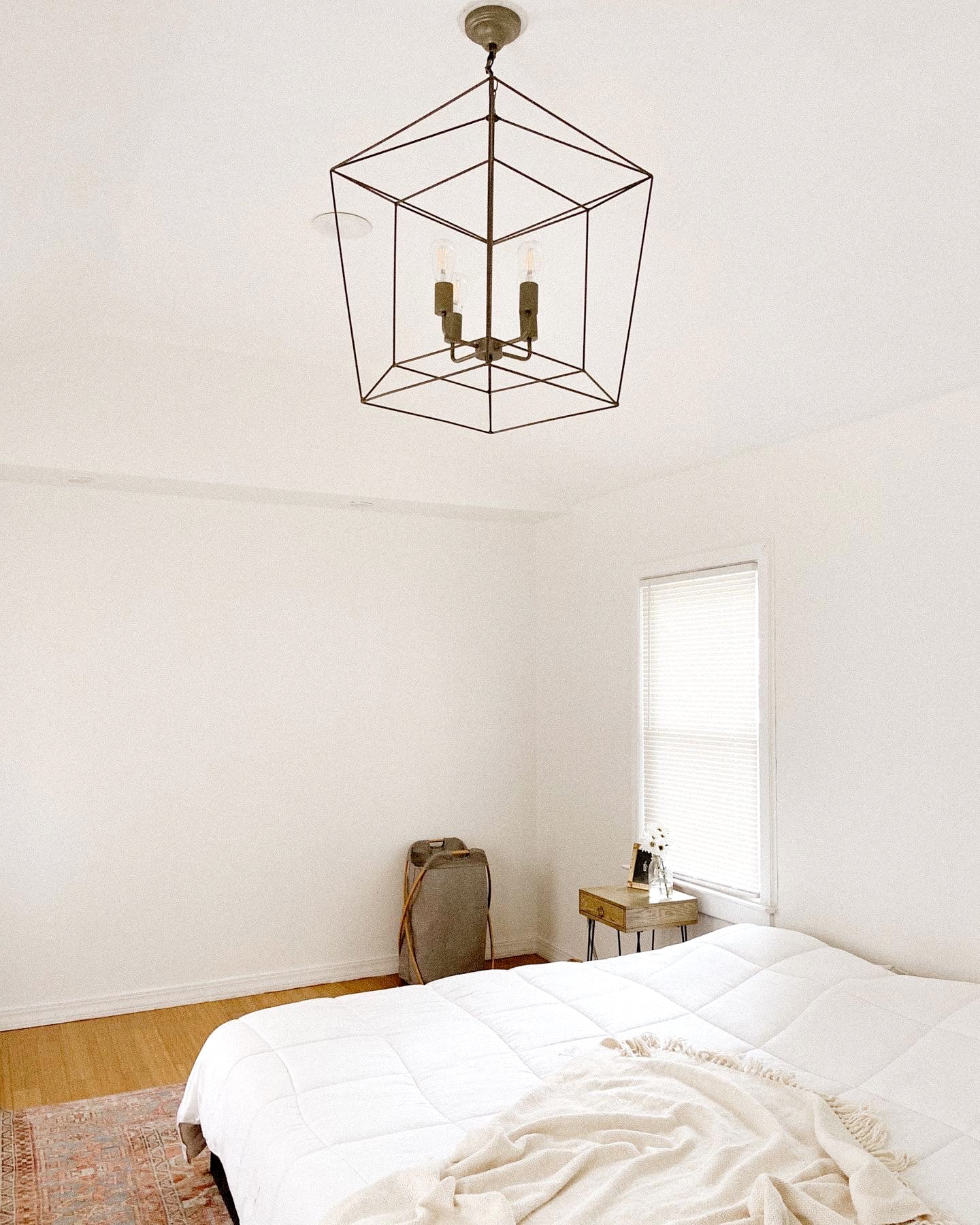 industrial bedroom chandelier