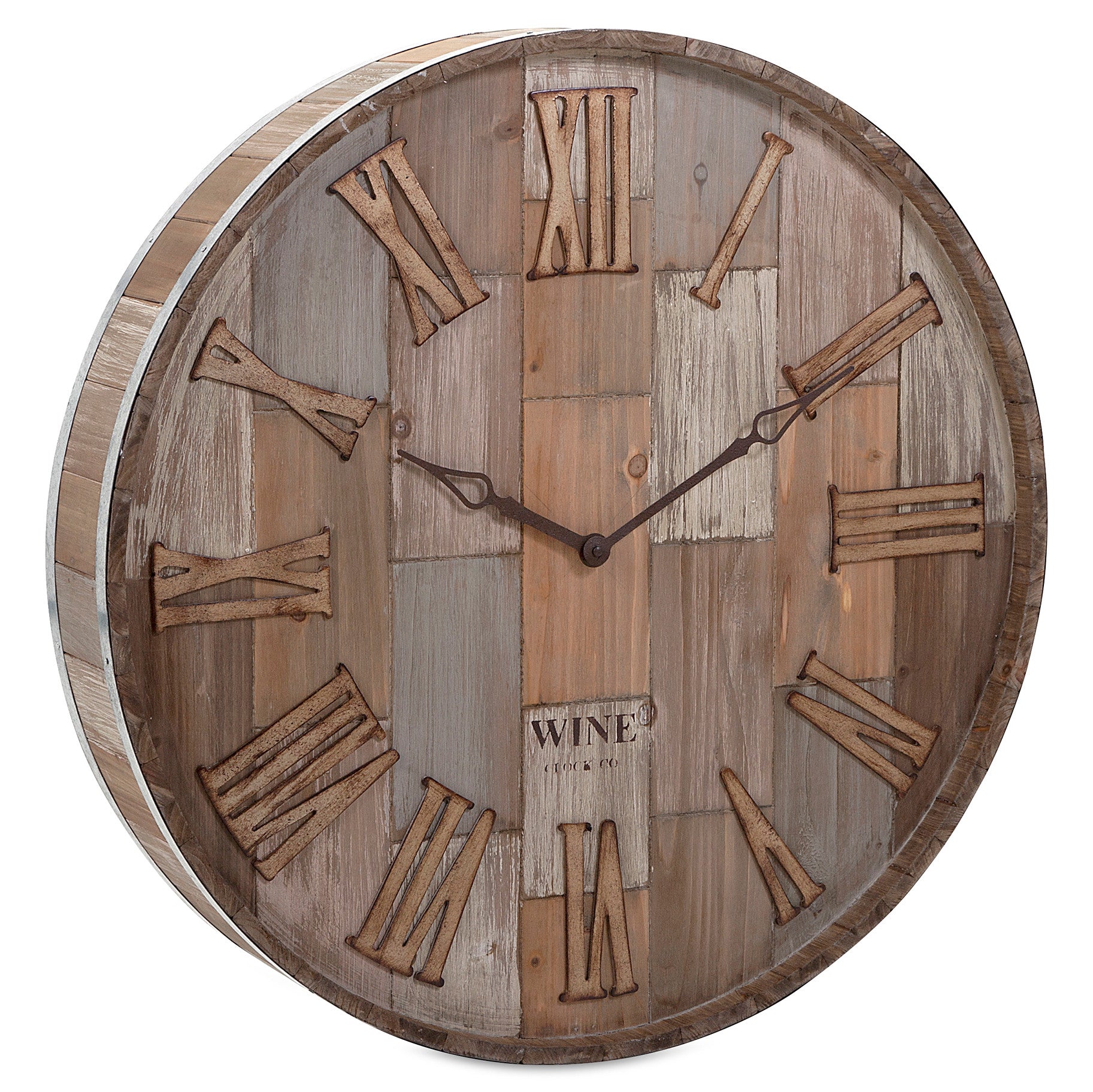 Modern & Rustic Wall Clocks - Woodwaves