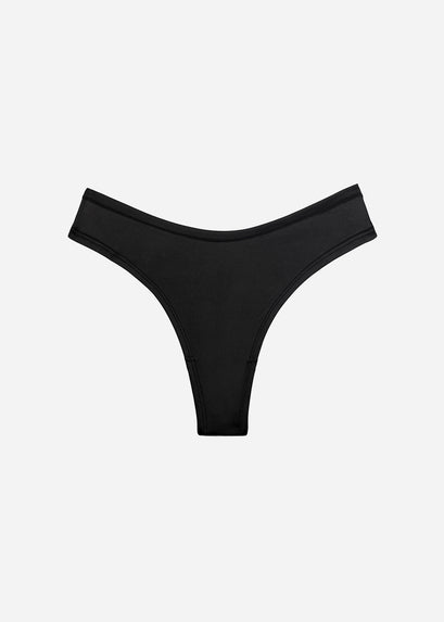 UnderEase Mid-Rise Thong Underwear