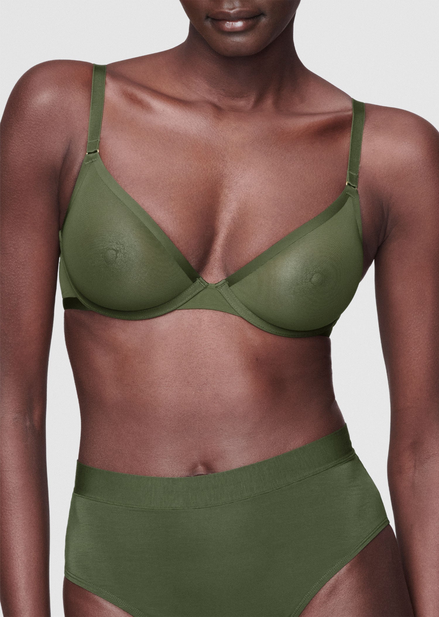 CUUP Bras The Plunge - Mesh, Blush at discount price Cheap CUUP Store
