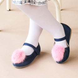 MELON Kids Girl Mary Jane Shoes, Navy 