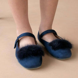 little girl navy blue mary jane shoes