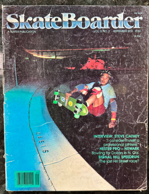 Vintage Skateboarder Magazine Sept 1978 - Used - Skateboarding Hall of Fame