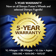 Shimpo 5 Year Warranty