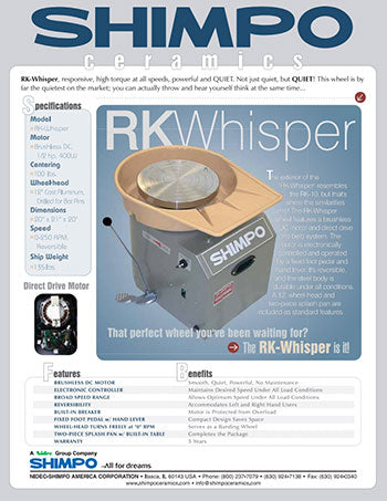 Shimpo RK Whisper Brochure - PDF