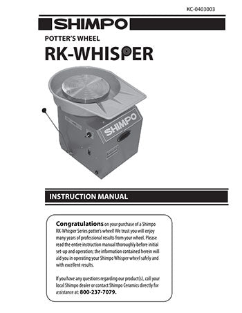 Shipo RK Whisper Manual - PDF